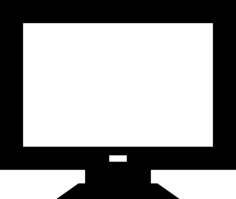Computer Widescreen Digital Sketch Svg Design, Free Vectors File